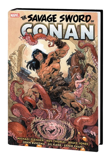 SAVAGE SWORD CONAN ORIG MARVEL YRS OMNIBUS HC 05 ASRAR C