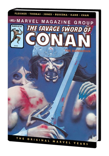 SAVAGE SWORD CONAN ORIG MARVEL YRS OMNIBUS HC 05 DM VAR