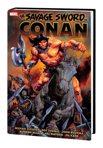 SAVAGE SWORD CONAN ORIG MARVEL YRS OMNIBUS HC 06