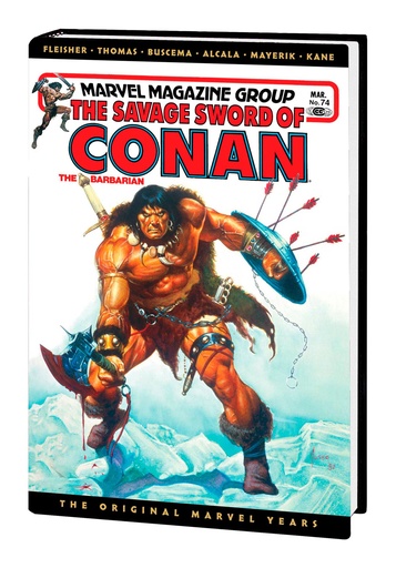 SAVAGE SWORD CONAN ORIG MARVEL YRS OMNIBUS HC 06 DM VAR