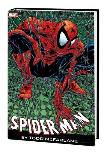 SPIDER-MAN BY MCFARLANE OMNIBUS HC RED BLUE COST CVR