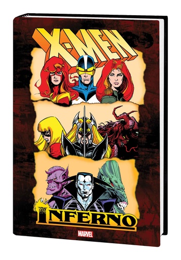 X-MEN INFERNO OMNIBUS HC DM VAR