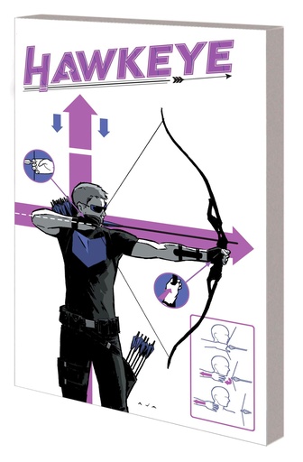 HAWKEYE BY FRACTION AJA SAGA BARTON BISHOP AJA DM VAR