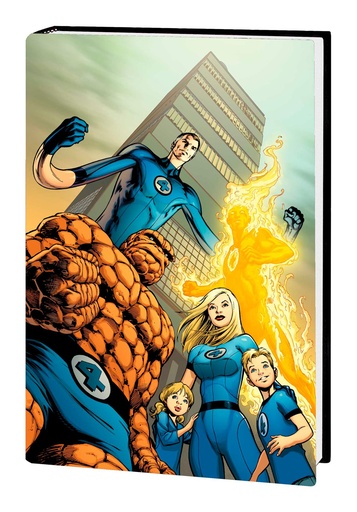FANTASTIC FOUR HICKMAN OMNIBUS HC 01 DAVIS CVR