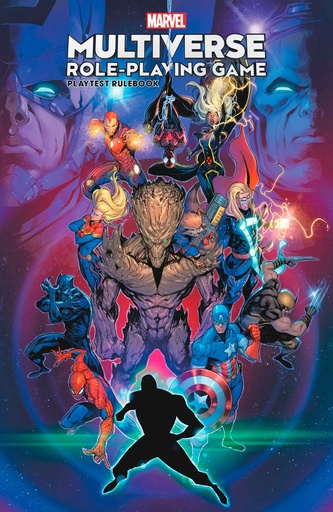 MARVEL MULTIVERSE RPG PLAYTEST RULEBOOK COELLO CVR
