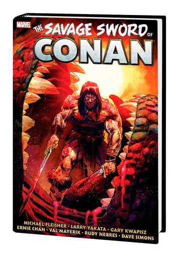SAVAGE SWORD OF CONAN MARVEL YEARS OMNIBUS HC 08 KLEIN C