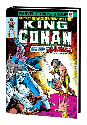 CONAN KING ORIG MARVEL YRS OMNIBUS HC 01 DM VAR