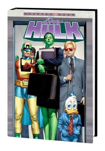 SHE-HULK BY DAN SLOTT OMNIBUS HC MAYHEW DM VAR