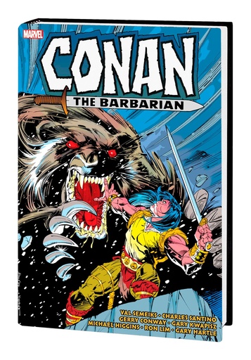 CONAN THE BARBARIAN ORIG MARVEL YRS OMNIBUS HC 09 LEE CV