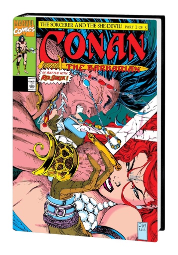 CONAN THE BARBARIAN ORIG MARVEL YRS OMNIBUS HC 10 JIM LE