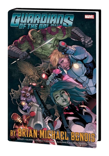 GUARDIANS OF THE GALAXY BY BENDIS OMNIBUS HC 01 YU CVR N