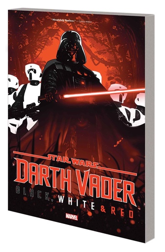 STAR WARS DARTH VADER BLACK WHITE & RED