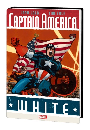 JEPH LOEB TIM SALE CAPTAIN AMERICA GALLERY EDITION HC