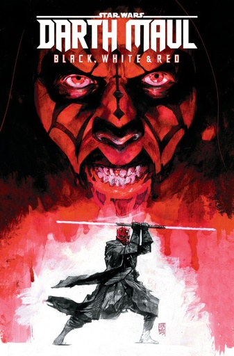 STAR WARS DARTH MAUL BLACK WHITE & RED TREASURY EDITION