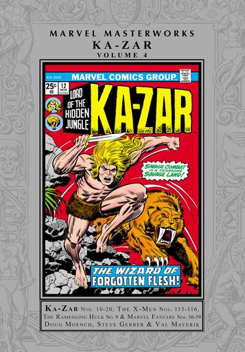 MARVEL MASTERWORKS KA ZAR 4