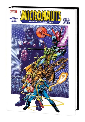 MICRONAUTS ORIGINAL MARVEL YEARS OMNIBUS 3 ARTHUR ADAMS CVR