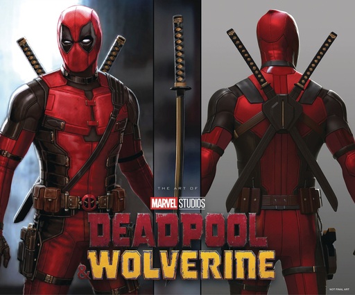 MARVEL STUDIOS DEADPOOL & WOLVERINE ART OF MOVIE SLIPCASE