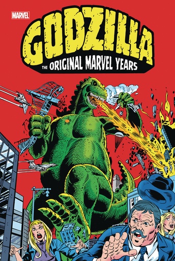 GODZILLA THE ORIGINAL MARVEL YEARS OMNIBUS HERB TRIMPE COVER