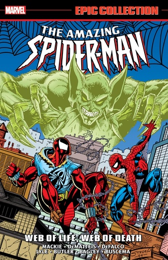 AMAZING SPIDER MAN EPIC COLLECTION WEB OF LIFE WEB OF DEATH