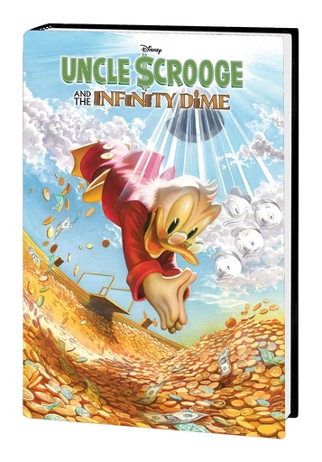 UNCLE SCROOGE AND INFINITY DIME GALLERY EDITION ROSS CVR