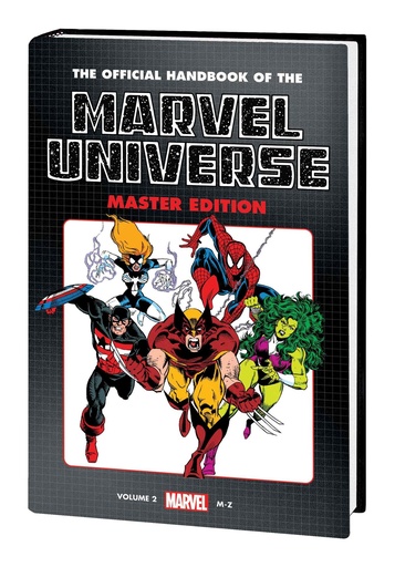 OFFICIAL HANDBOOK MARVEL UNIVERSE MASTER ED OMN 2 HEROES CVR