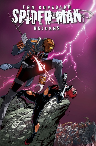 SUPERIOR SPIDER MAN RETURNS OMNIBUS MIKE DEL MUNDO COVER