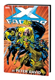 X-FACTOR BY PETER DAVID OMNIBUS 1 LARRY STROMAN COVER