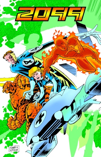 FANTASTIC FOUR/DOOM 2099 OMNIBUS RICK LEONARDI COVER