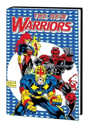 NEW WARRIORS NOVA & NIGHT THRASHER OMNIBUS MARRINAN COVER