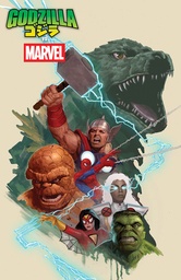 GODZILLA VS MARVEL UNIVERSE