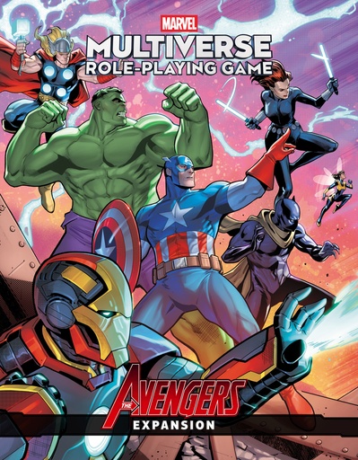 MARVEL MULTIVERSE ROLELAYING GAME AVENGERS EXPANSION