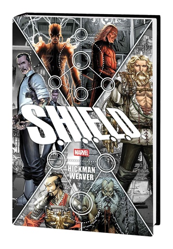SHIELD BY HICKMAN & WEAVER OMNIBUS DUSTIN WEAVER COVER
