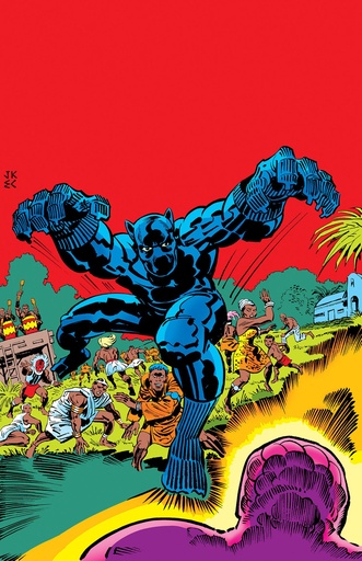 BLACK PANTHER REVENGE OF BLACK PANTHER OMNIBUS KIRBY CVR