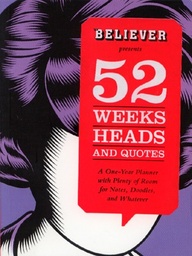 52 WEEKS HEADS AND QUOTES PLANNER