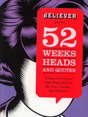 52 WEEKS HEADS AND QUOTES PLANNER
