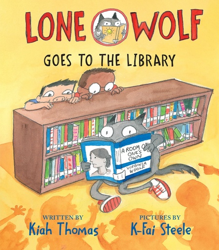 LONE WOLF GOES TO LIBRARY