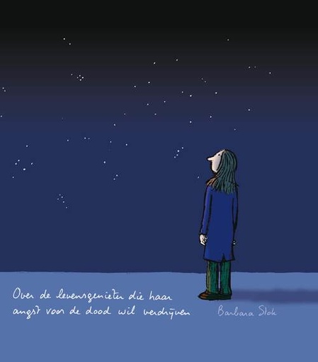 Over de levensgenieter die haar angst voor de dood ...