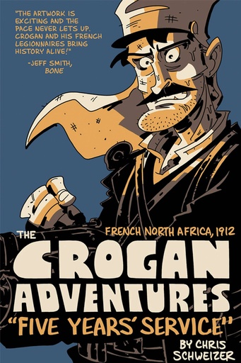 CROGAN ADVENTURE COLOR HC FIVE YEARS SERVICE