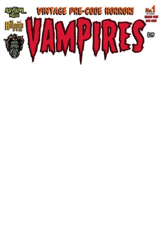 VAMPIRES BLOOD SHOT ONE SHOT CVR C BLANK