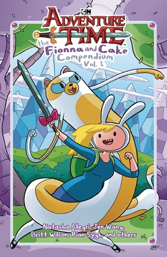 ADVENTURE TIME 1 THE FIONNA AND CAKE COMPENDIUM