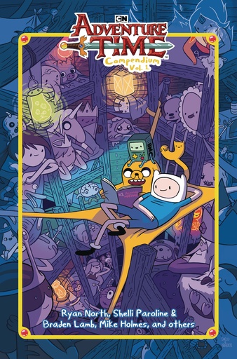 ADVENTURE TIME COMPENDIUM HC 1 DIRECT MARKET EXCLUSIVE