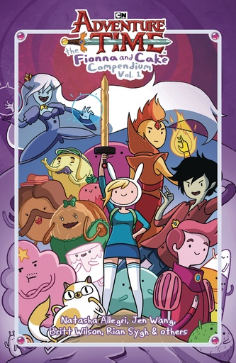 ADVENTURE TIME HC 1 THE FIONNA AND CAKE COMPENDIUM DM EXCL