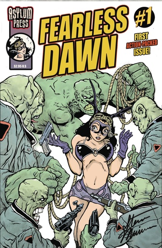 FEARLESS DAWN 1 CVR A MANNION SGN ED