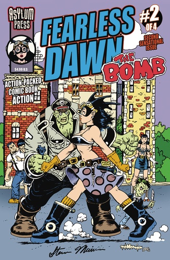 FEARLESS DAWN THE BOMB #2 CVR A MANNION SGN ED