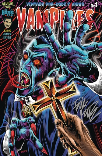 VAMPIRES HALLOWEEN SPECIAL  HORRIFIC EDITION SKINNER SIGNED
