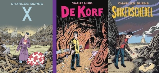 Charles Burns - DOUG SET - X + De Korf + Suikerschedel