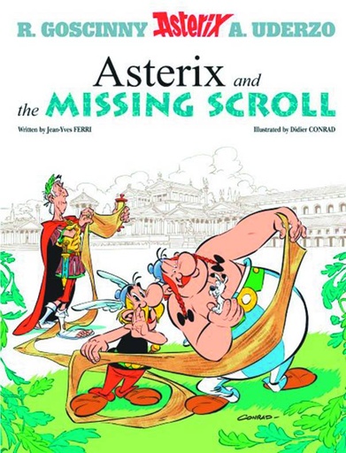 ASTERIX ENG 36 AND THE MISSING SCROLL