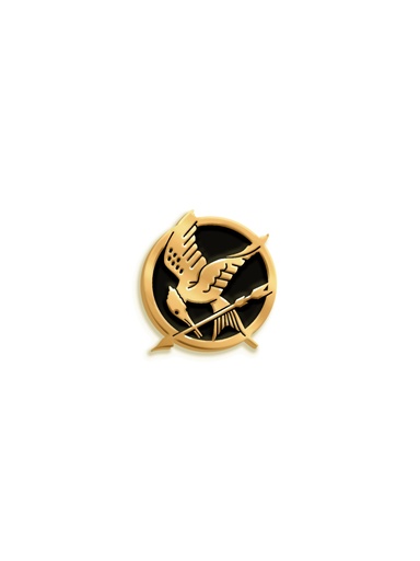 HUNGER GAMES MOCKINGJAY ENAMEL PIN