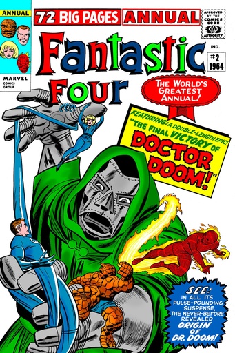 MMW FANTASTIC FOUR 4 FRIGHTFUL FOUR ORIGINAL CVR
