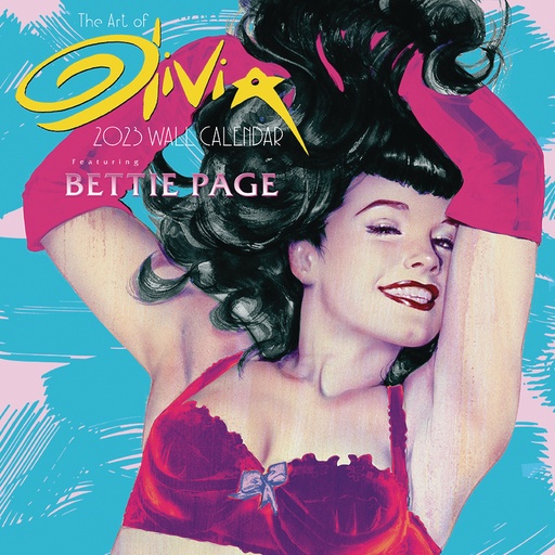 OLIVIA 2023 WALL CALENDAR FEATURING BETTIE PAGE